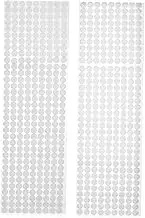 CORHAD Hook and Loop Tape Adhesive Dots Mm Diameter for Crafts and DIY Easy to Apply