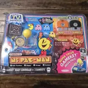 2005 Jakks Pacific NAMCO MS. PAC-MAN Plug & Play + More Games With 2 Game Keys