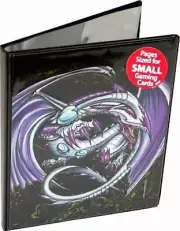 Yu-Gi-Oh! 4-Pocket Portfolio EXALTED DRAGON Small Gaming Cards Holds 80 Cards