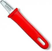 CANARY Box Opener Mini Cutter 5", Safety Package Opener Small Knife Tool, Safe Serrated Japanese Stainless Steel Blade, Red, Made in JAPAN