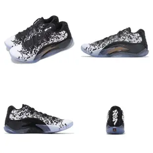 【NIKE 耐吉】籃球鞋 Jordan Zion 3 PF 男鞋 黑 藍 氣墊 回彈 胖虎 三代 冰底 運動鞋(DR0676-018)