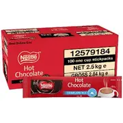 Nestle Hot Chocolate Mix 25g 100 Pack