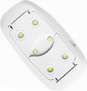 Generic Efficient 6w Nail Dryer Lamp Compact Gel Nail Art Kit for Home Use Foldable Design