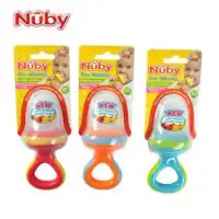 在飛比找蝦皮購物優惠-Nuby 網袋式 副食品/水果咬咬樂～