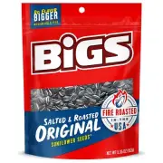 BIGS Original Salted & Roasted Sunflower Seeds, 5.35-Ounce [12-Bags]