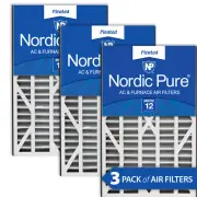 Air Bear Cub 16x25x3 Replacement 259112-101 MERV 12 Air Filters 3 Pack