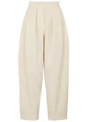 Palmer//harding Solo Twill Trousers - Ivory - 14 (UK14 / L) 14 (UK14 / L)