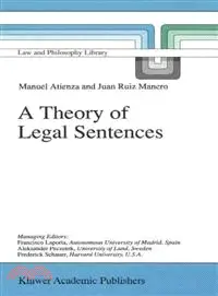 在飛比找三民網路書店優惠-A Theory of Legal Sentences
