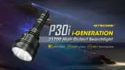 Nitecore P30i 21700 USB-C rechargeable battery 2000 lumens Flashlight Torches