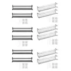 Metal Hanging Spice Shelves Storage Rack Kitchen Wall Mount