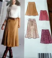 *Lovely SKIRTS NEW LOOK Sewing Pattern 8-10-12-14-16-18 UNCUT