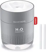 500ml Desk Humidifiers, Two Spray Modes,Auto Shut-Off for Bedroom, Babies Room, Office, Home (Grey)