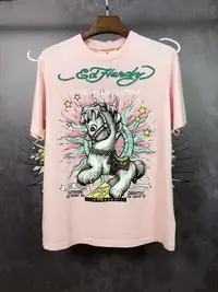 在飛比找Yahoo!奇摩拍賣優惠-亞軒潮店 潮款現出Ed Hardy 潮牌2021新款小馬印花