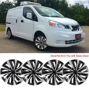 For Nissan NV200 4PCS 15" Hubcaps Wheel Covers Rims Hub Caps Fit R15 Steel Wheel