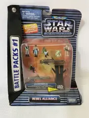 VTG Micro Machines Star Wars Action Fleet BATTLE PACKS #1 REBEL ALLIANCE Speeder