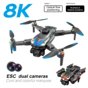 V192 Brushless Drone 6K/8K Dual Camera Aerial Folding Optical Flow RC Aircraft