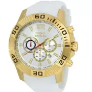 INVICTA 20298 PRO DIVER CHRONOGRAPH WHITE MENS WATCH NWT MSRP $695