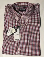 BLAZER Classic Fit Logan Check Long Sleeve Shirt Size: XL