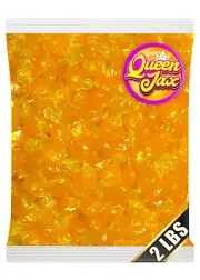 Hard Candy - Butterscotch Hard Candy - 2 Lb - Butterscotch Candy Buttons - Bulk