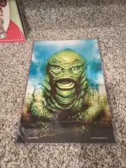 The SWAMP THING Art Poster 11x17 Signed by Artist Shelby W. Robertson