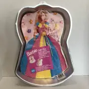 Wilton 15" BARBIE Aluminum Cake Pan Mold Including decorating tips and recipes
