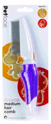 Hair Comb - MED - Dog and Cat Grooming