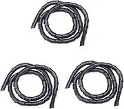 Gatuida Pcs Flexible Hose Tube Mm Pe Braided Cable Sleeve Insulated Split Wire Wrap Line Protection