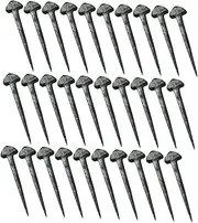 VANZACK 50pcs High Strength Horseshoe Nails Iron Nails Horseshoe Fixing Tools Horse Tack Accessories