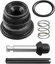 Fit for Paslode Framing Nailer Rebuild Kit F350S Parts Replace #219224 Trigger Valve Contain 402669 Pin Fastens Trigger 402668 Retaining Ring for F350S F350 Framing Nailer Rubber & Iron Material