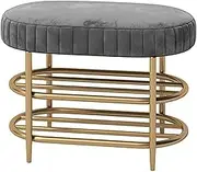 Household Change Shoe Stool Storage Wear Small Shelf Cabinet Home Door Can Sit on Stool (Color : C, Size : 60 * 45cm)