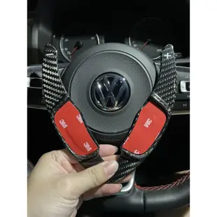 福斯 Golf 7 Golf 7.5 GTI換檔撥片 碳纖維撥片 撥片 正Carbon Tiguan Golf