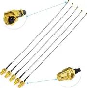 Superbat U.FL to RP-SMA Pigtail 12inch RP SMA Female to UFL/IPEX Cable for