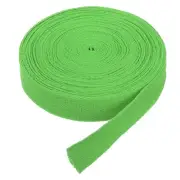 3/4"(2cm) 10 Yard Cotton Twill Tape Cotton Ribbon Bias Binding Tape Bamboo Green