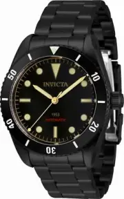 Invicta Vintage Pro Diver Automatic Diver 24 Jewels Analog 34337 200M Mens Watch