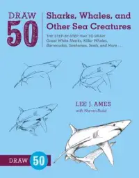 在飛比找博客來優惠-Draw 50 Sharks, Whales, and Ot