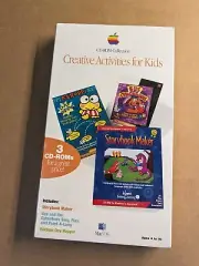 Apple CD-ROM Collection Creative Activities for Kids 1994 CD-ROM NEW SEALED