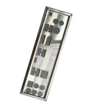 OEM I/O Shield For ASRock Z390 Phantom Gaming-ITX/ac Motherboard Backplate IO