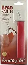 The Beadsmith EZ Knotting Tool, 6 Inches, Create Secure Knots, for Stringing Pearls and Other Beads