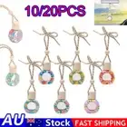 10/20PCS Car Hanging Diffuser Bottle Perfume Pendant Empty Bottle Random Colors