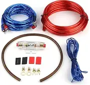 Zohisin Car Audio Amplifier Installation Wiring Systems Cable Kit Audio Subwoofer Speaker Installation Cable Wire Cable Kits
