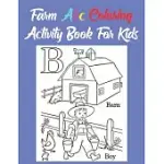 FARM ABC COLORING ACTIVITY BOOK FOR KIDS: BEST ABC COLORING BOOK GIFT FOR KIDS