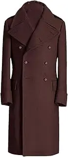 [Generic] Men's Jacket Wool Long Coat Double Breasted Trench Coats Male Jackets Winter