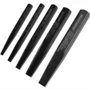 37332 Screw Extractor Set, 5-Piece, Black Oxide Finish