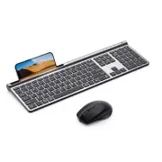 Wireless Keyboard and Mouse Combo Samsers Ultra Slim Rechargeable Dual-Mode B...