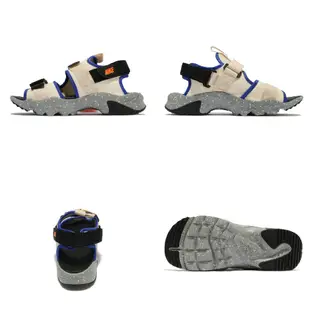 Nike 涼鞋 Canyon Sandal 黑 黃 白 任選 綁帶 魔鬼氈 男女鞋 涼拖鞋 微厚底 增高 【ACS】