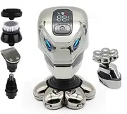 Powerful Beard Hair Electric Shaver For Men Body Trimmer Grooming Kit Electric Razor Cool Robot Styling Balde Shaving Machine