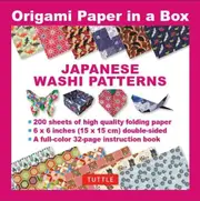 Origami Paper in a Box - Japanese Washi Patterns 200 sheets