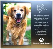 Dog Memorial Gifts for Loss of Dog, Loss of Dog Sympathy Gift, Rainbow Bridge Do