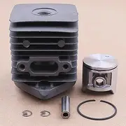33.5MM Cylinder Piston Ring Pin Clips Assembly Compatible with Homelite S25 ST155 ST175 ST185 ST285 ST385 ST485 2T 25CC Cylinder