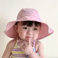 在飛比找ETMall東森購物網優惠-韓版女寶寶純棉薄款透氣遮陽帽